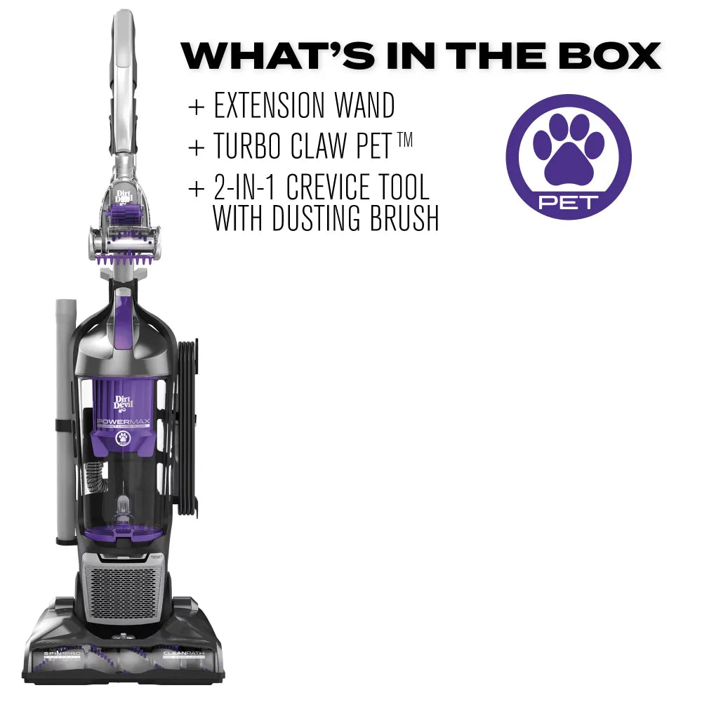 Power Max Pet Upright Vacuum Cleaner